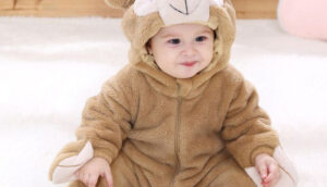 Embrace Comfort and Cuteness with the Rs 149 Bear Design Long-Sleeve Baby Jumpsuit Thespark Shop