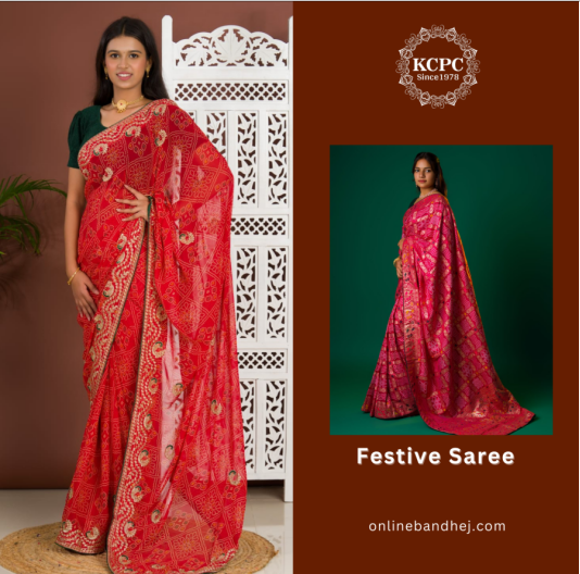 The Beauty of Festive Sarees: The Best Choice for Any Event